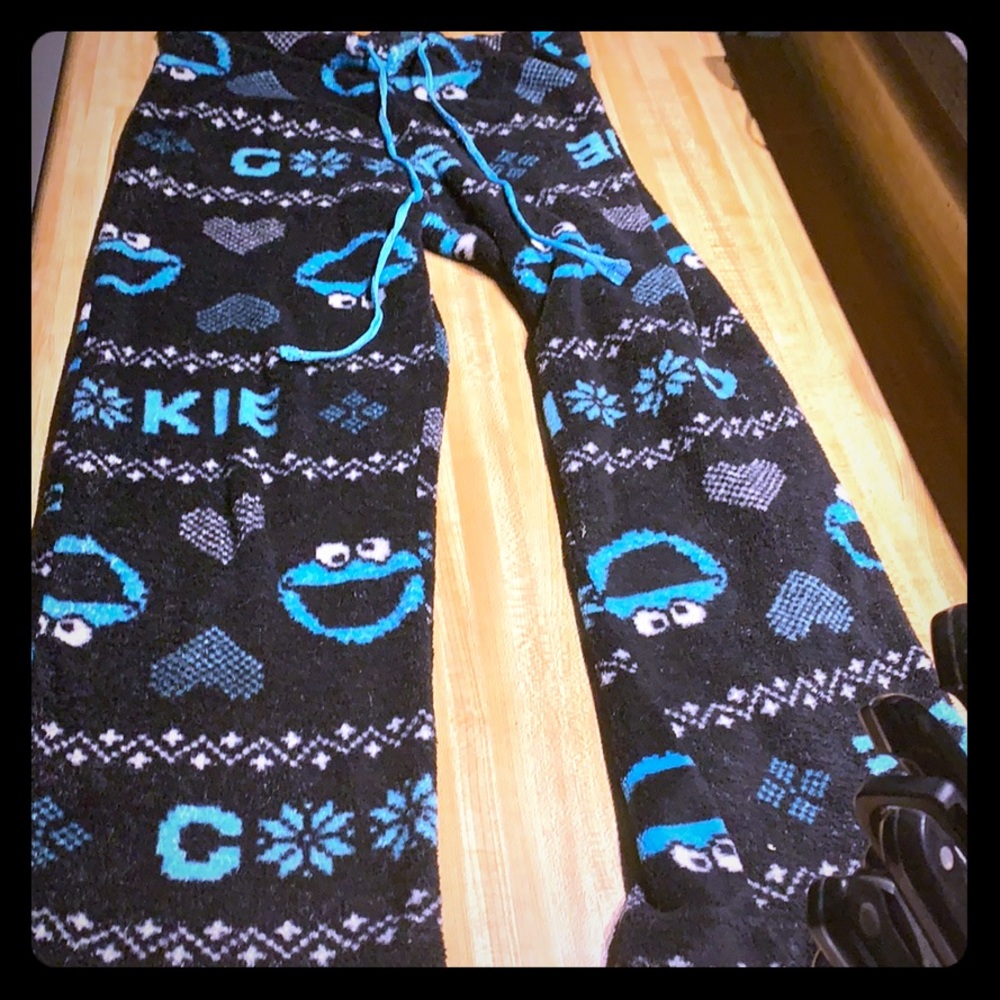 Fuzzy night pants